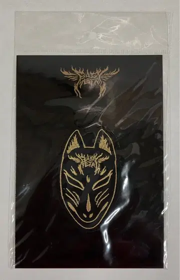 10 BABYMETAL BUDOKAN BABYMETAL [ FOX MASK GOLD VER. ] 스티커 와펜