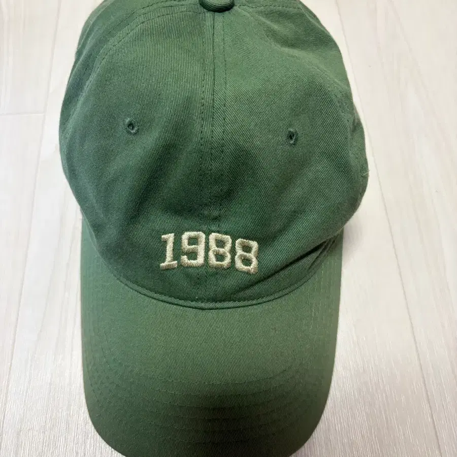 무신사 1988 로고 볼 캡-그린