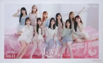 =LOVE Vol.11 집합 미니 포토 카드 52/53