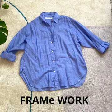 framework 코튼 린넨 셔츠 FREE