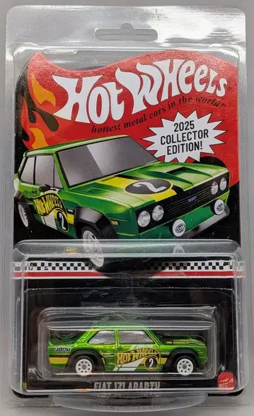 MATTEL 2025 COLLECTOR EDITION HOTWHEELS FIAT 131 ABARTH 그린#2 JCB42
