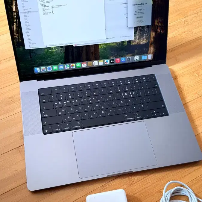 맥북프로16 M1MAX 풀칩 32GPU/64GB/512GB 스페이스그레이