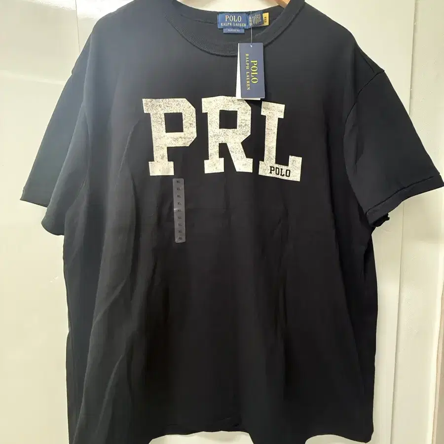 폴로 PRL로고 반팔 XL 블랙