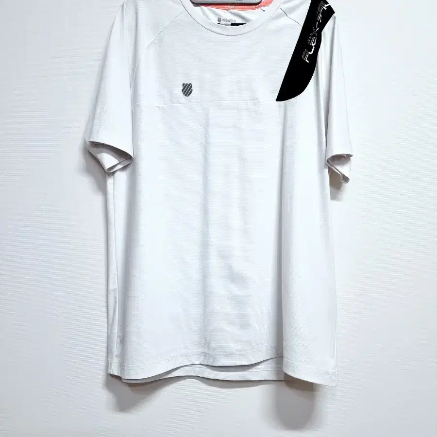 K-SWISS 반팔 티셔츠 기능성 화이트105