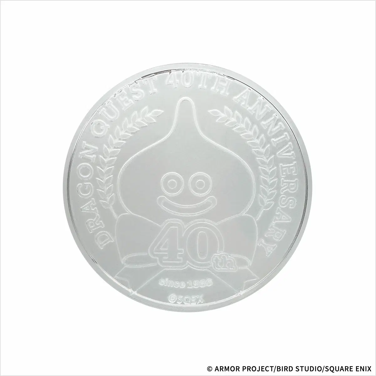 드래곤 퀘스트 후쿠비키소 40주년 유리 플레이트 20cm