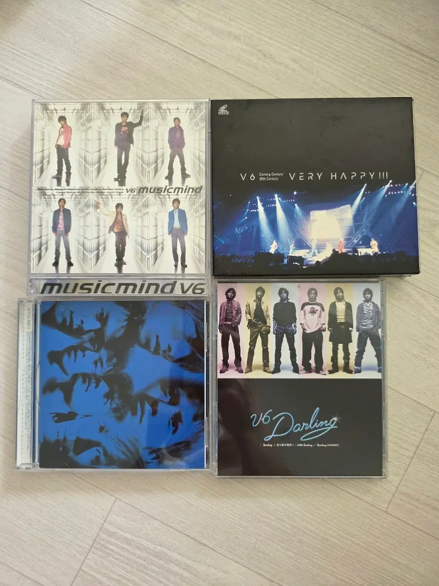 V6 일본 CD 4종 일괄 판매