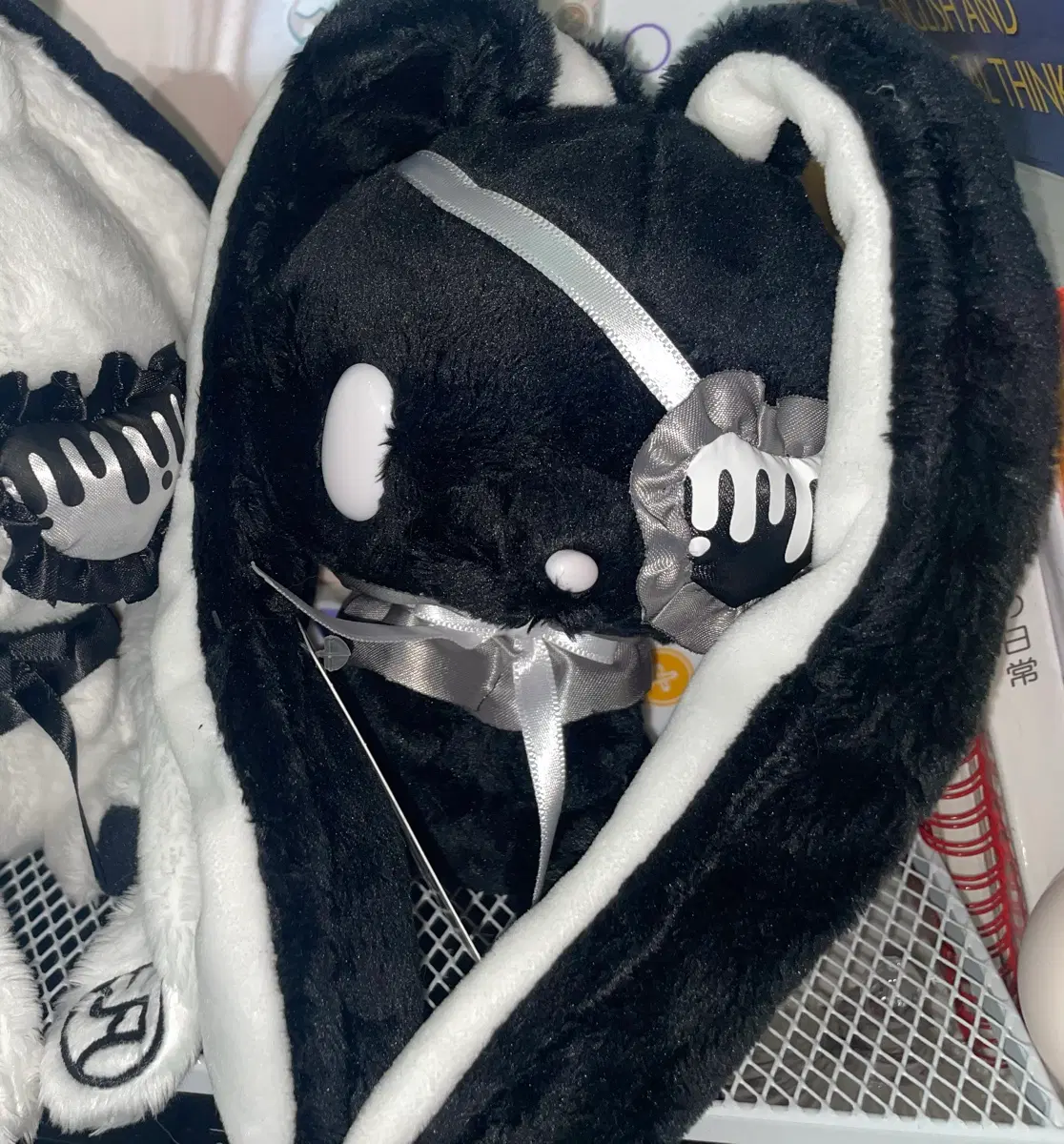 범용토끼 한요우사기 아이패치 누이구루미 인형 갸루 양지뢰 글루미베어 고딕