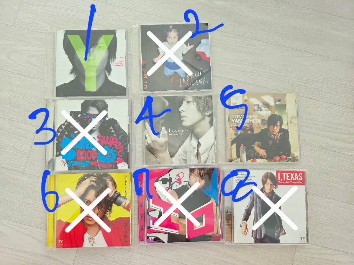 야마시타 토모히사 일본판 CD 3개 15,000원
