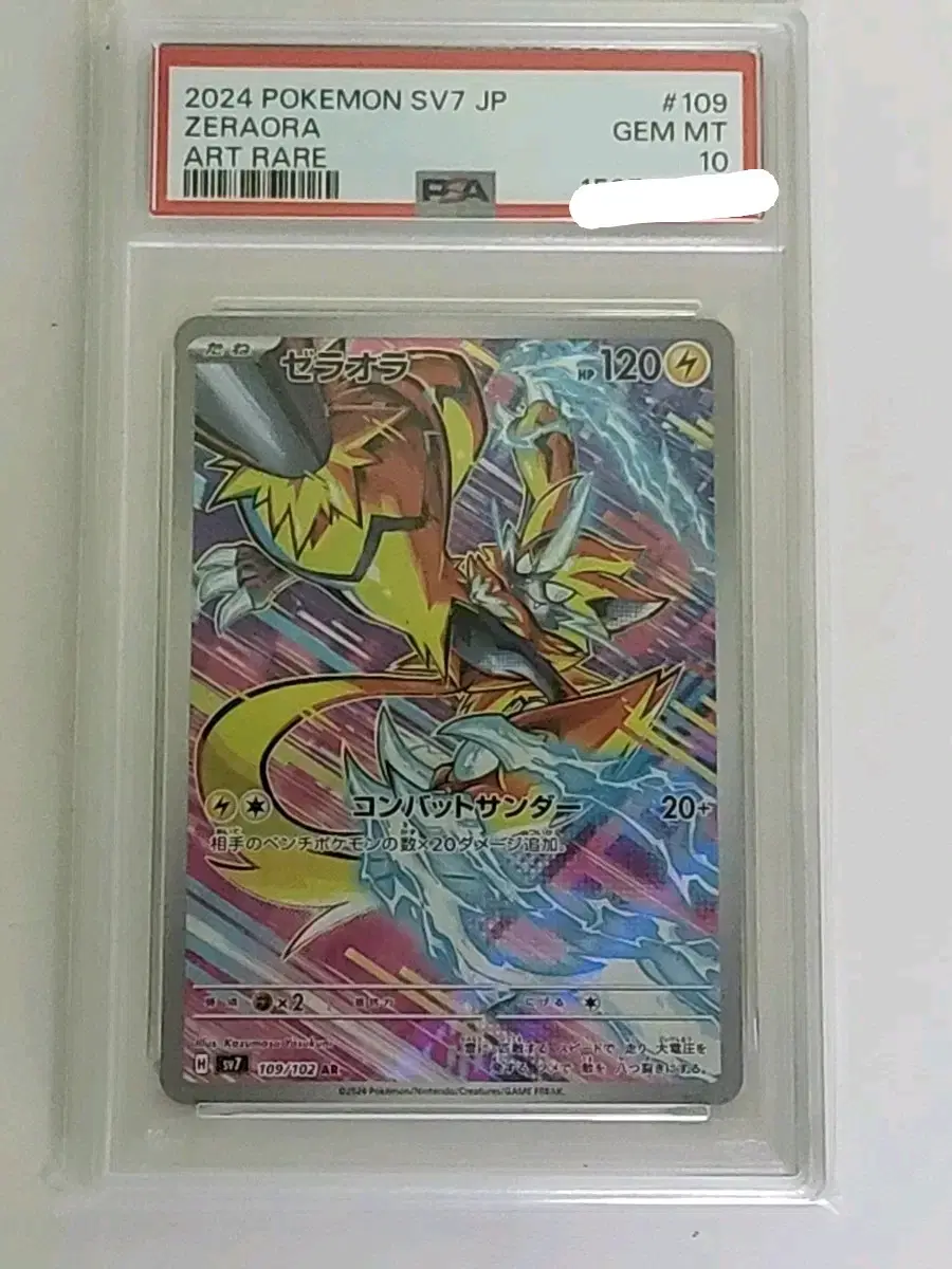 제라오라 AR PSA10 일판