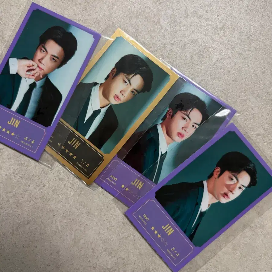방방콘 bts jin 방탄소년단 진 포토카드 풀