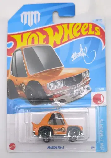 MATTEL HOTWHEELS HW J-IMPORTS 7/10 HRY71 마쓰다 RX-3 오렌지 156/250