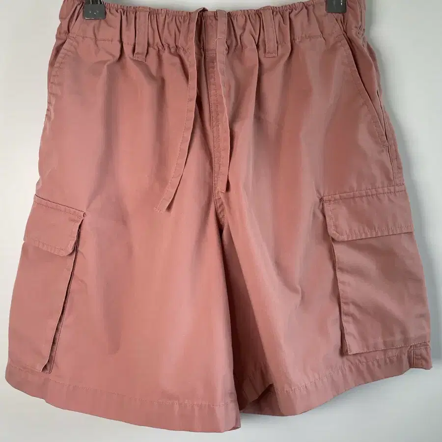 정품 무인양품 MUJI 더스티 로즈 핑크 카고 숏팬츠 S