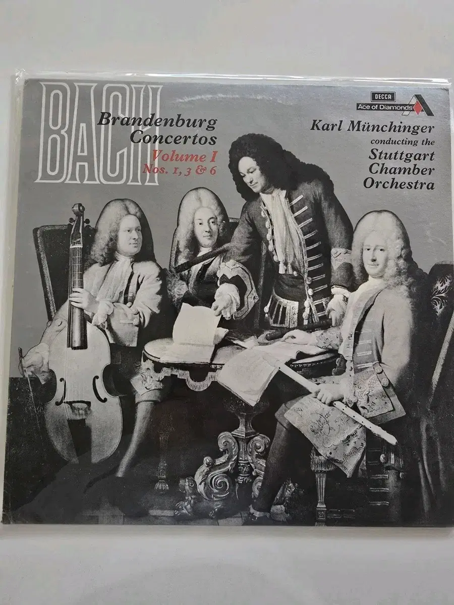 바흐 브란 데부르크 협주곡 LP/ Bach: Brandenburg Concertos Volume / NM-