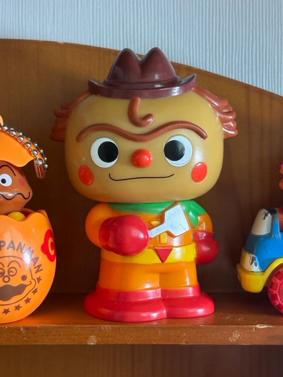 호빵맨 야끼소바맨빵 삑삑이 피규어