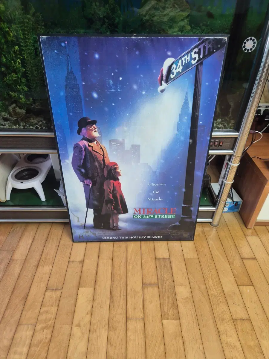 옛날 빈티지 영화액자