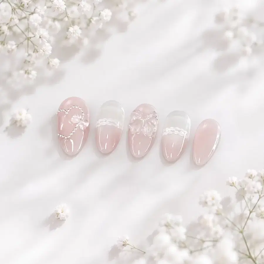 할인) 수제 네일팁