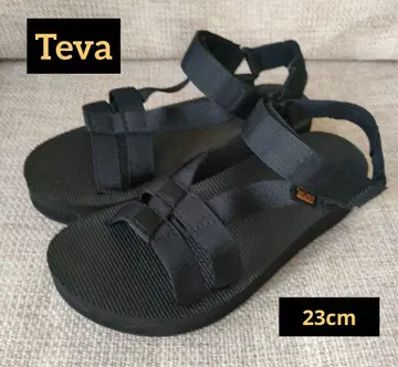 [ Teva ] 새상품급 샌들 블랙 23cm