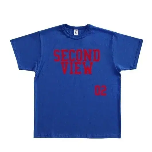 (XL) 컬렉트피시스 SECOND VIEW T-SHIRTS (BLUE)