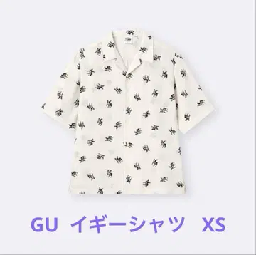 GU 죠죠의 기묘한 모험 이기 셔츠 XS