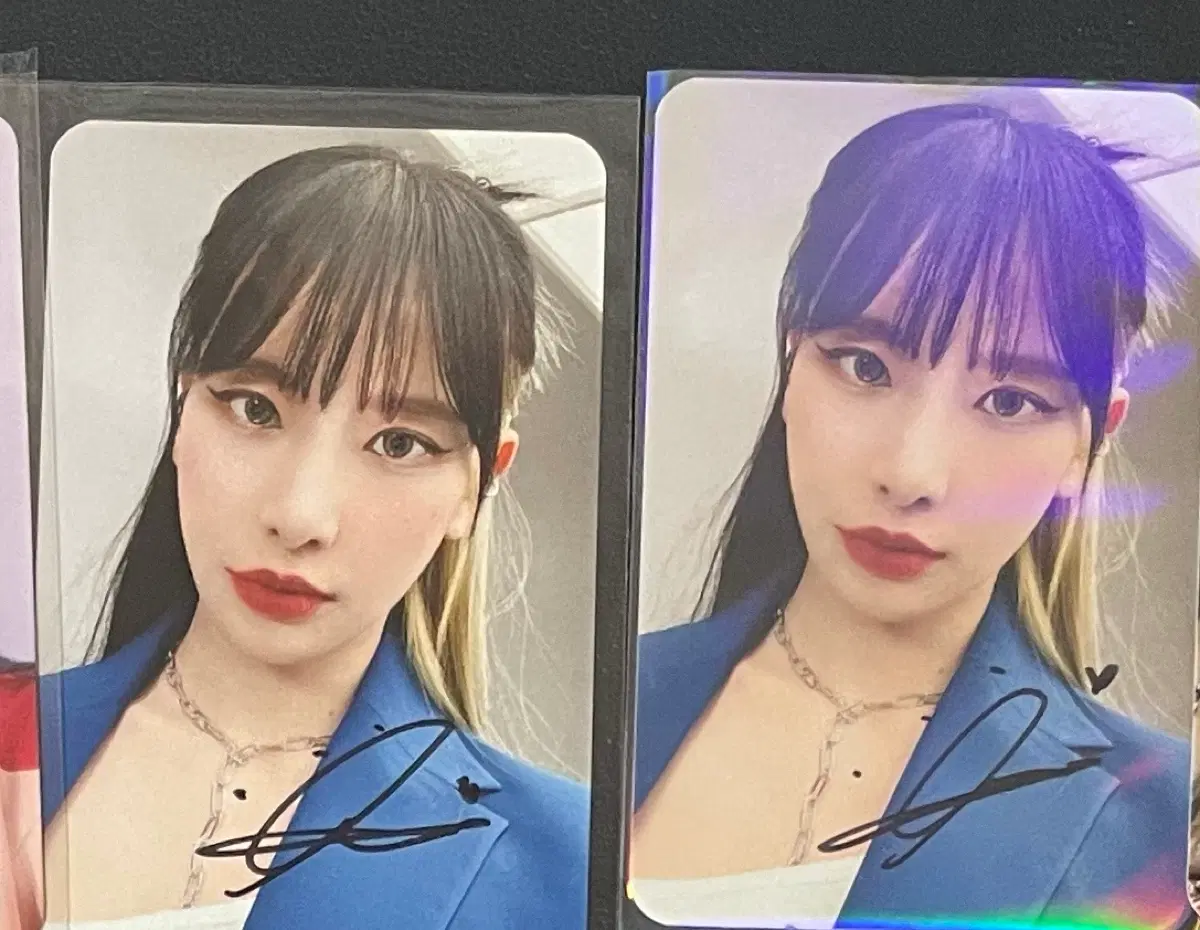 Cosmic Girls Seola sign poca