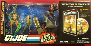 HASBRO 2 OF 5 / DVD BATTLES THE M.A.S.S. DEVICE