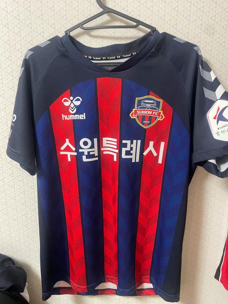 수원fc 24시즌 홈 유니폼 박철우 마킹 패치o L사이즈