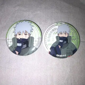NARUTO 하타케 카카시 캔뱃지 2개 세트