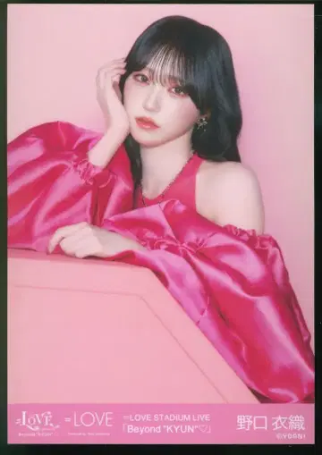 =LOVE STADIUM LIVE [ Beyond 'KYUN' ] 노구치 이오리 키 비주얼 의상 츄