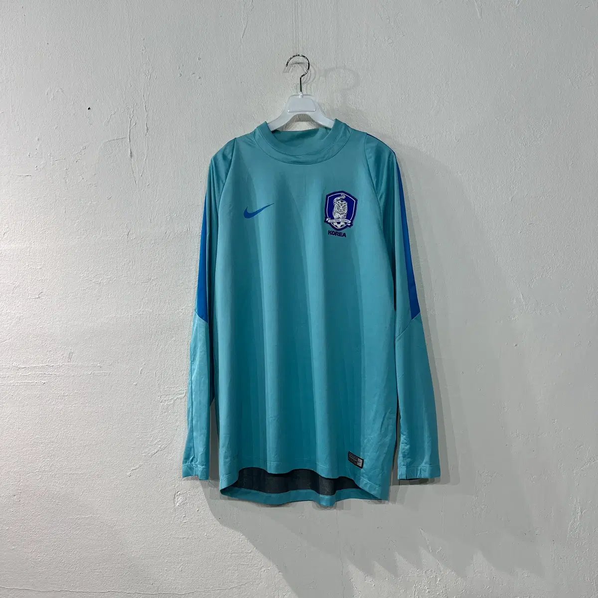 나이키 축구국대 쉴드 쉘 롱슬리브 탑 XL