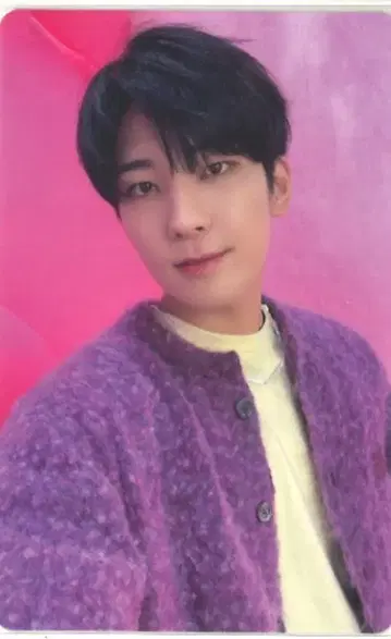 SEVENTEEN DREAM WONWOO 트레이딩 카드 핑크