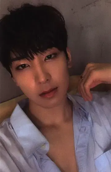 SEVENTEEN An Ode WONWOO 트레이딩 카드 파랑
