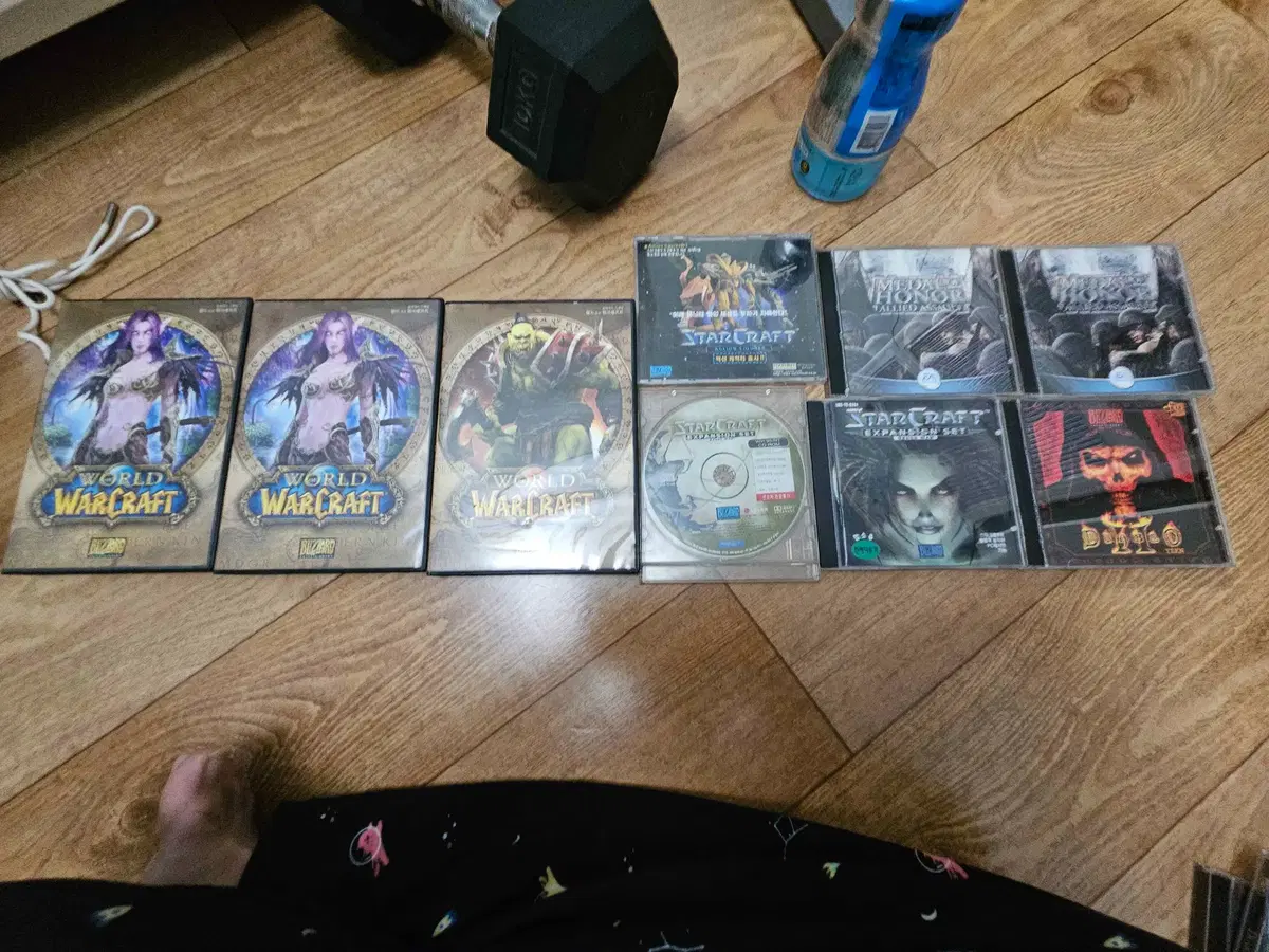 블리자드관련 CD 여러개 일괄 판매합니다