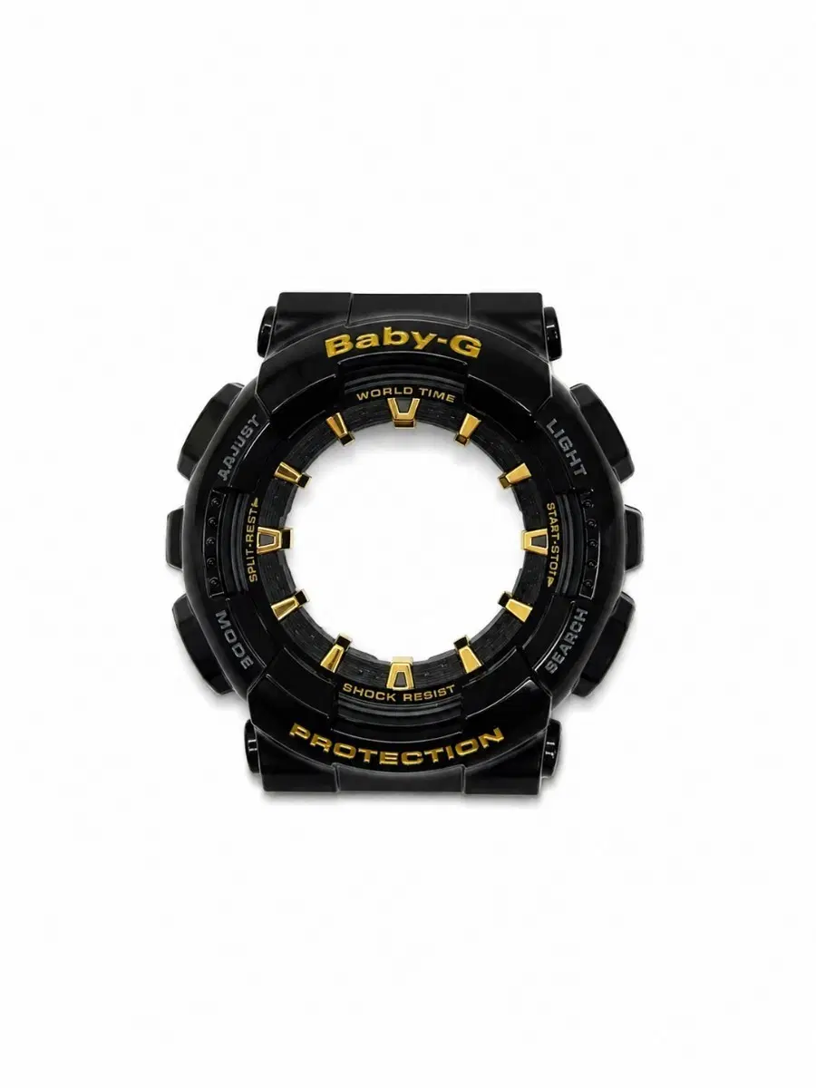 카시오 베이비지 Baby-G BA-110-1A 정품 베젤 케이스 새제품 블랙 골드