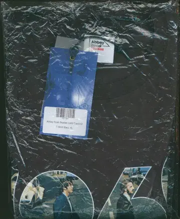 T셔츠 Abby Road Beatles 1969 트랙리스트 블랙 XL