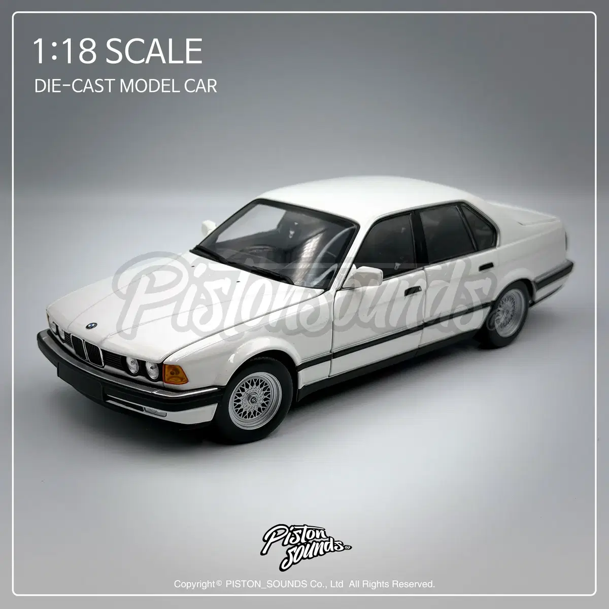 MINICHAMPS 미니챔프 1:18스케일 BMW 730i E32 올드카 다이캐스트