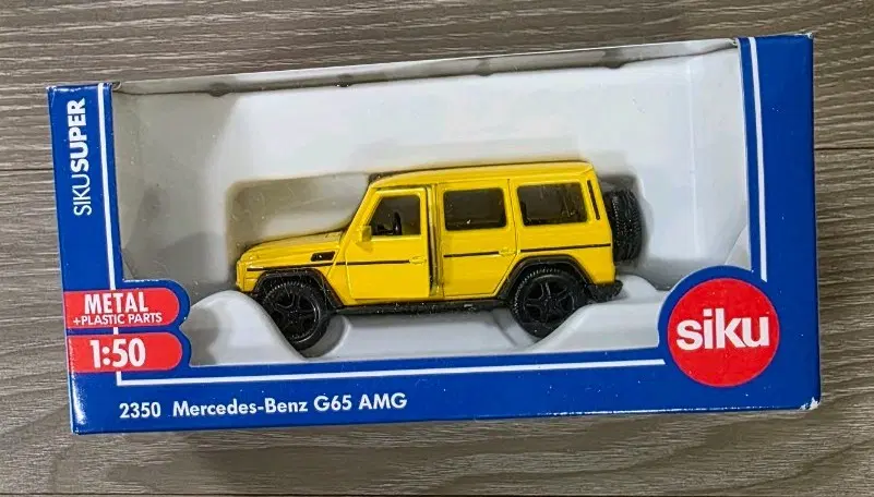 SIKU 시쿠 2350 메르세데스-벤츠 G65 AMG 1:50 옐로우