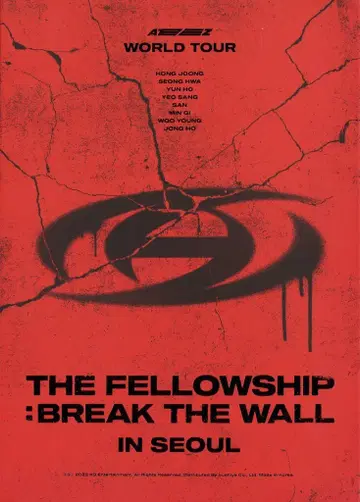 DVD ATEEZ THE FELLOWSHIP BREAK THE WALL IN SEOUL