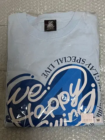 GLAY WLHS 2026 티셔츠 라이트 블루 M 사이즈
