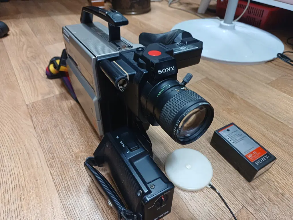 SONY BMC-100 방송용 캠코더 전원 고장 부품용