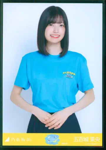 노기자카46 회장 한정판 브로마이드 이오키 마오 한여름의 전국 투어 2026 T셔츠 후쿠이 ver. 츄