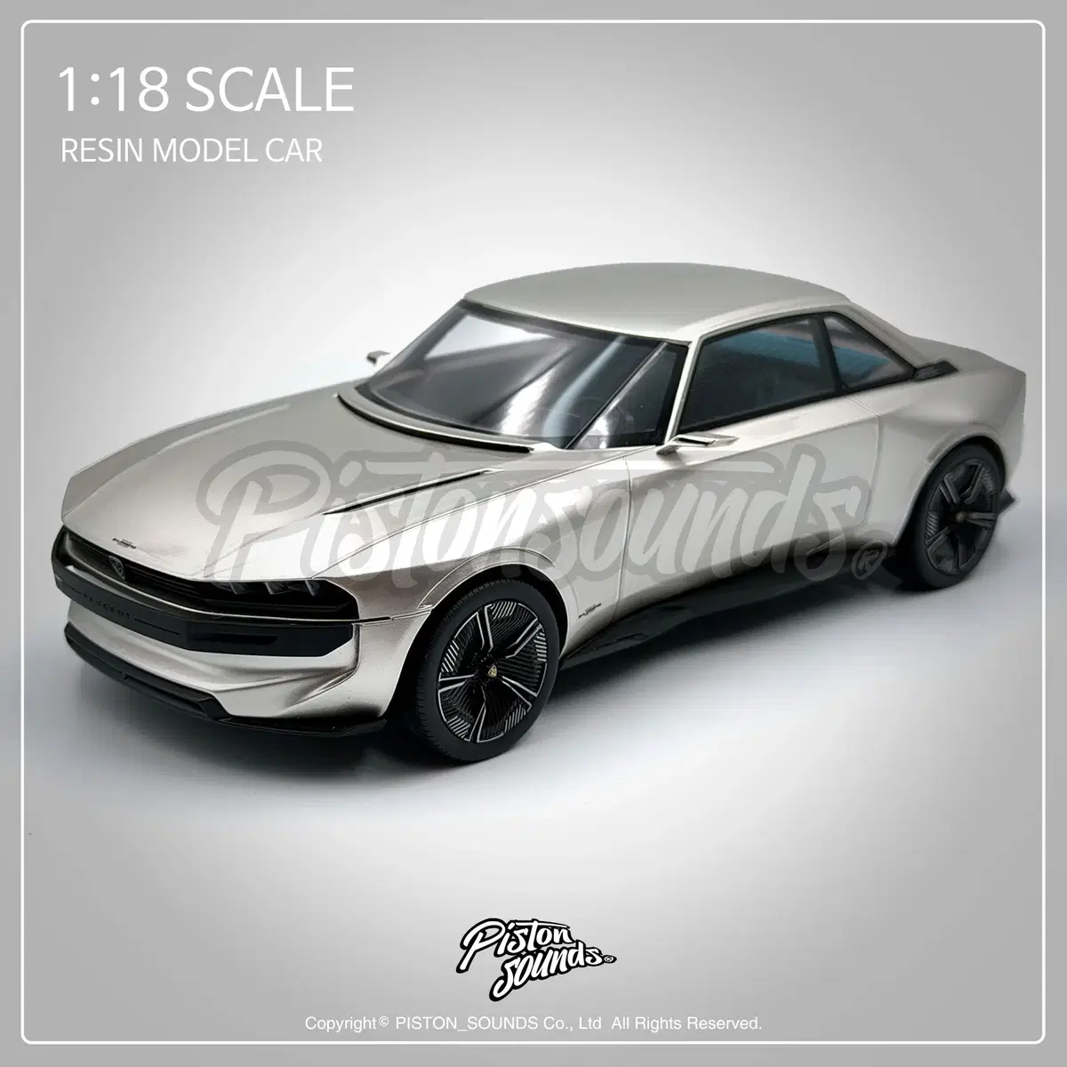OTTO 오또모빌 1:18스케일 푸조 E-LEGEND 컨셉트카 다이캐스트 레진모델