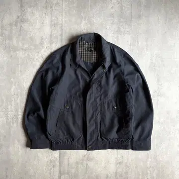 [90s vintage] 해링턴 자켓 스윙탑 체크 짧은 기장