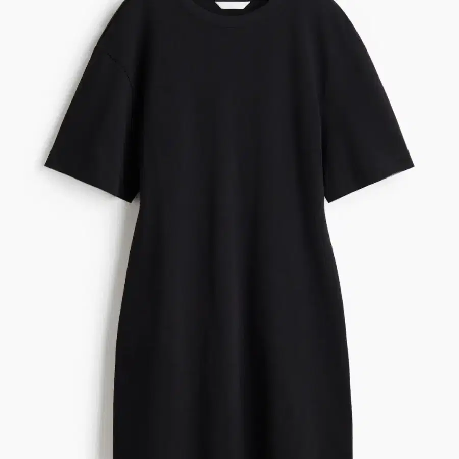h&m 흐앤므 티셔츠 드레스 원피스 블랙