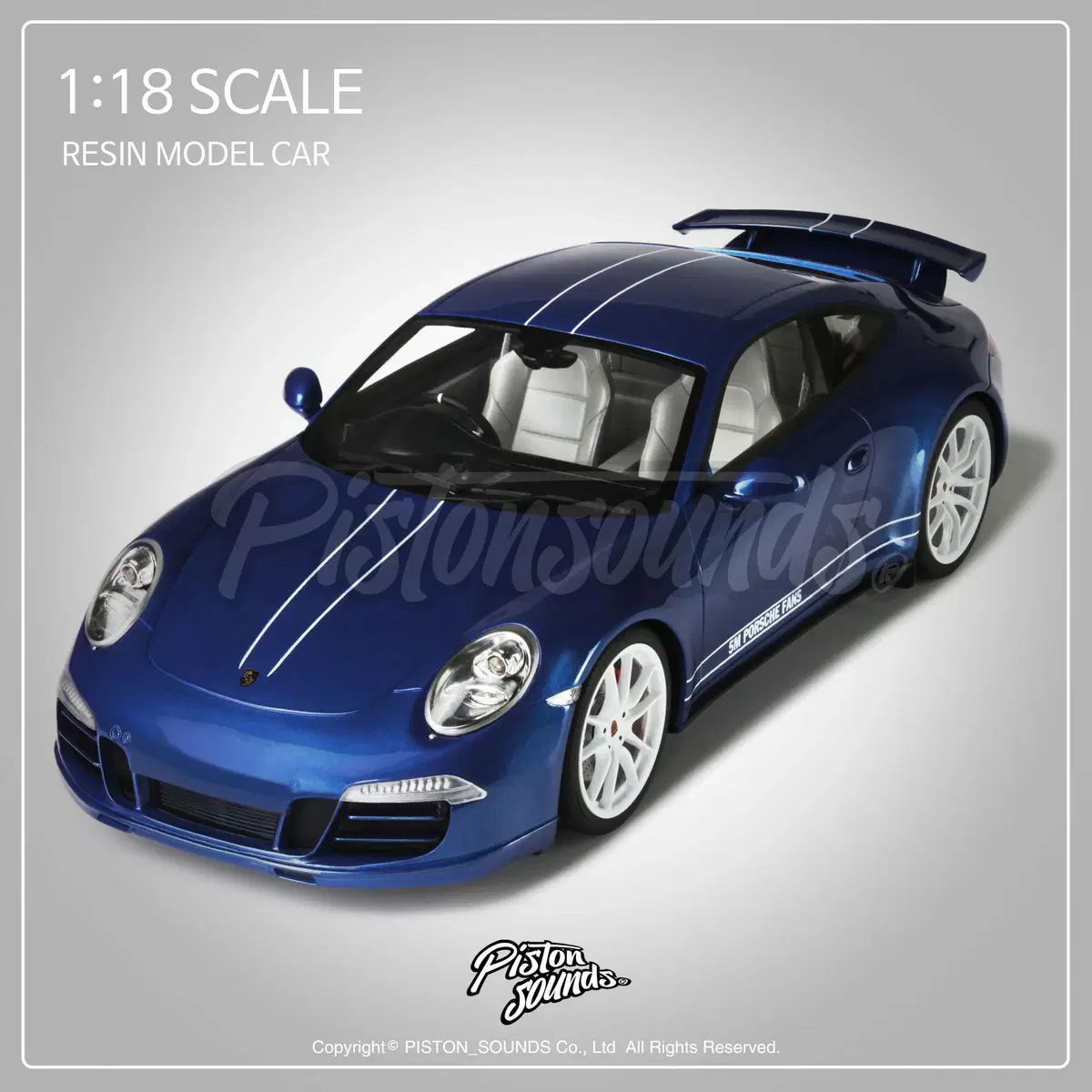 GT SPIRIT 지티스피릿 1:18스케일 포르쉐 991 카레라4S 페이스북5M GT032