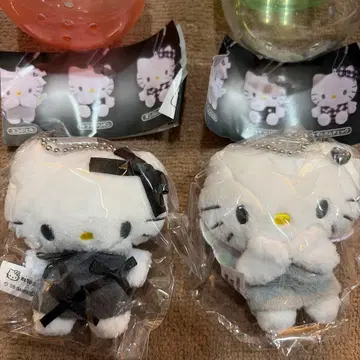 산리오 헬로키티 봉제 인형 참 2종 세트