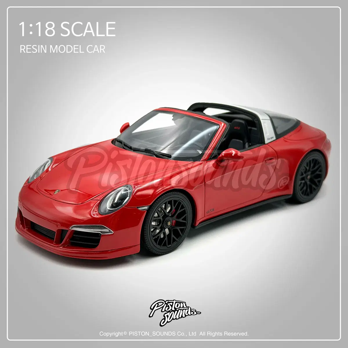 GT SPIRIT 지티스피릿 1:18스케일 포르쉐 991 타르가4 TARGA GT718