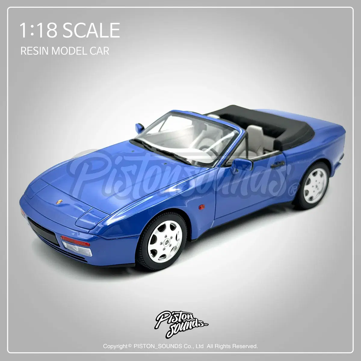GT SPIRIT 지티스피릿 1:18스케일 포르쉐 944 터보 S2 컨버터블 GT804