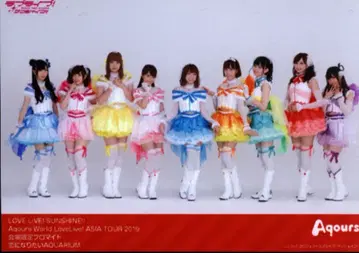 World Love Live! ASIA TOUR 2019 Aqours 회장 한정판 브로마이드 (집합 9) 서울