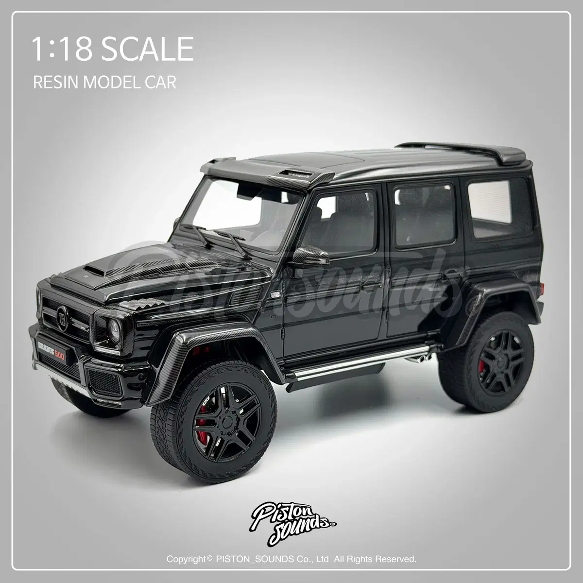 GT SPIRIT 지티스피릿 1:18스케일 벤츠 지바겐 브라부스500 4x4 GT143
