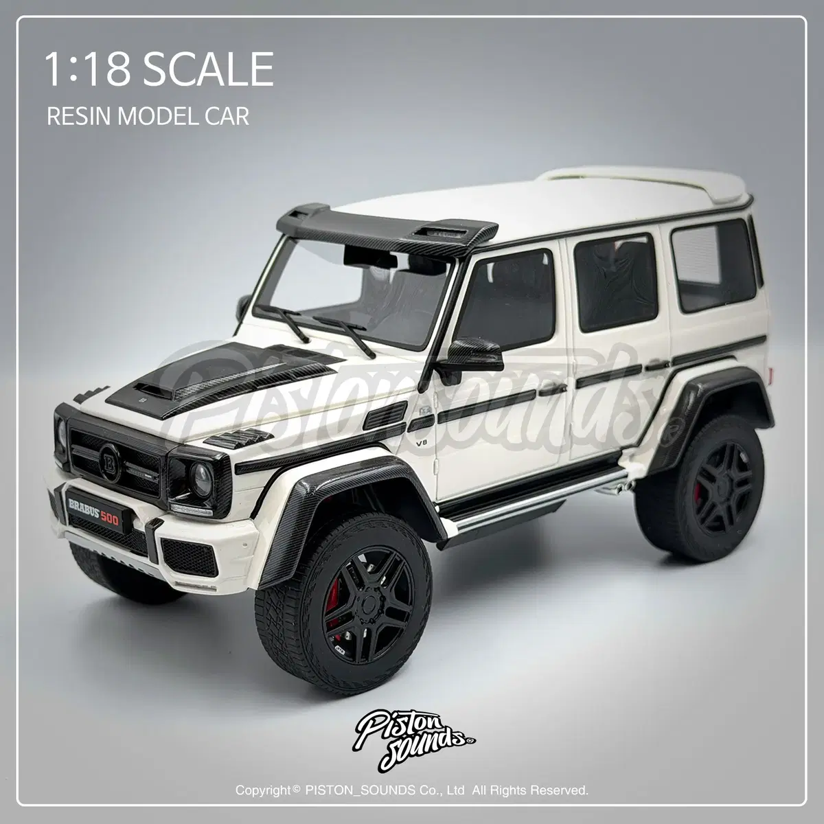 GT SPIRIT 지티스피릿 1:18스케일 벤츠 지바겐 브라부스500 4x4 ZM097